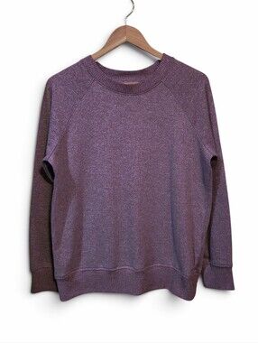 Women's Como Vintage Lightweight Crewneck Sweater Medium Purple